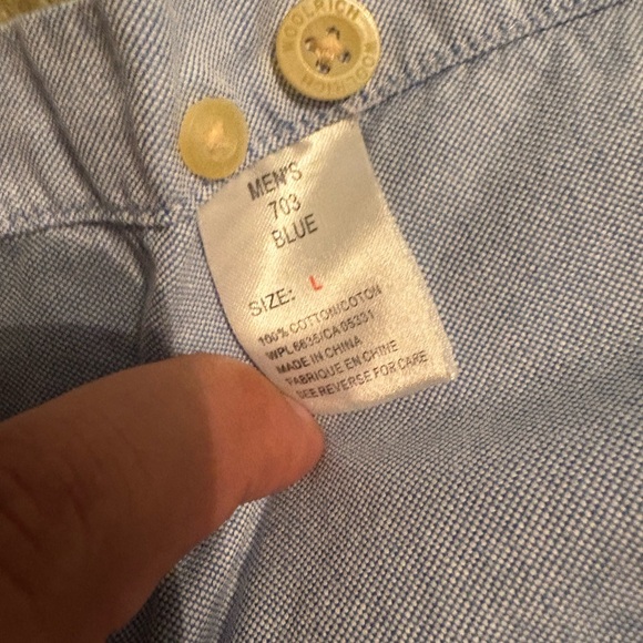 Woolrich Light Blue Men's Shirt - Picture 4 of 6